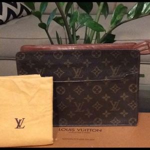 Authentic LV Pochette Homme clutch
